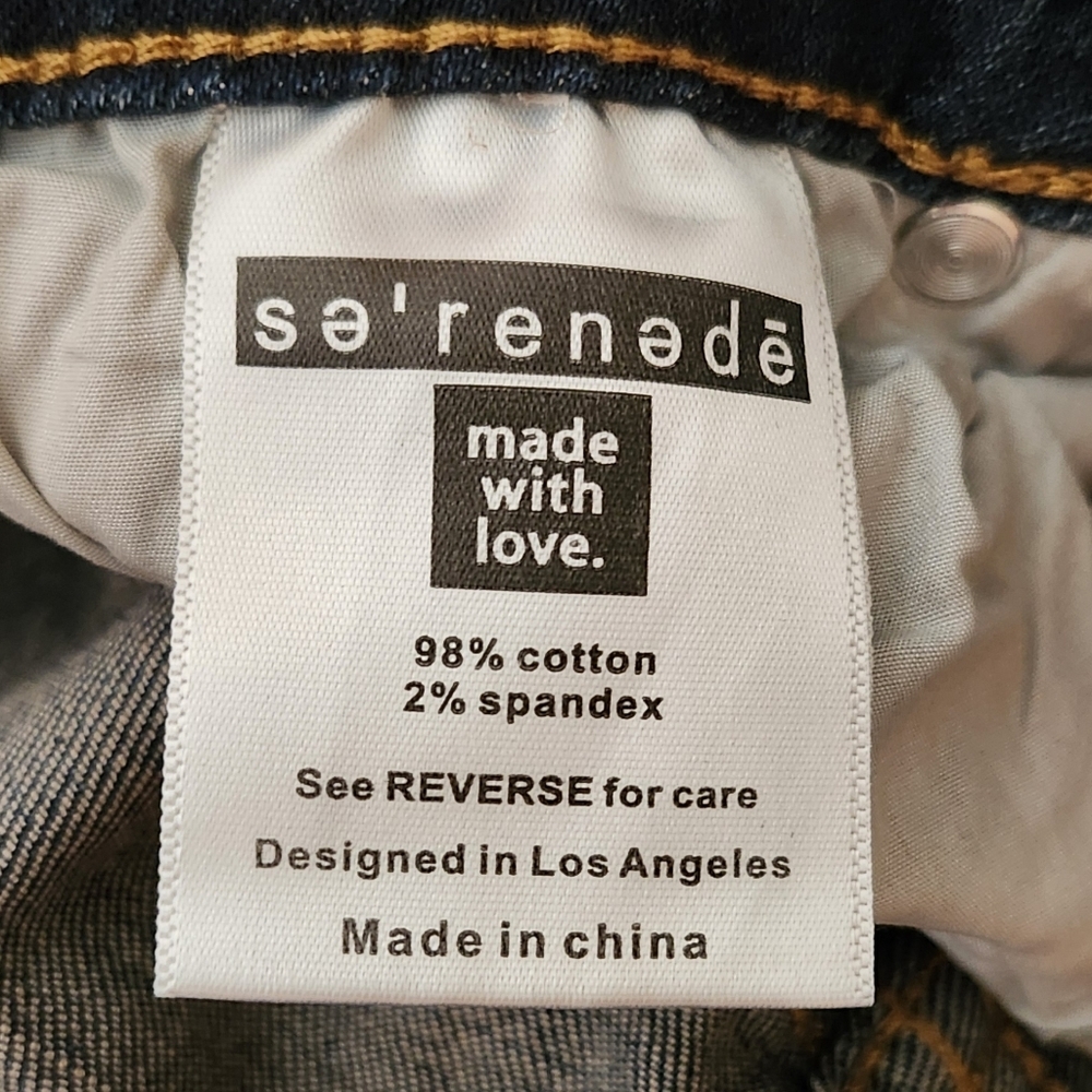 NWT SERENADE  "Mati" Blue Jeans - Picture 3 of 11